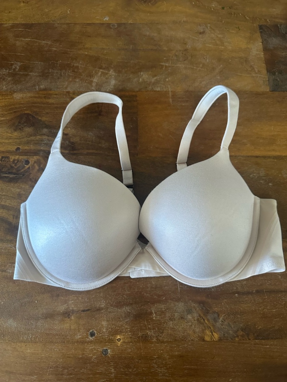 Spanx Pillow Cup Everyday Smooth Light Cream T-Shirt Bra size 36D